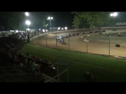 125/4-Stroke Micro Sprint Feature-Golden Hammer Shellhammer Dirt Track-7/5/23 - dirt track racing video image