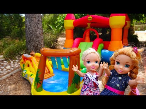 Elsa and Anna toddlers bouncy castle and games - UCB5mq0ucfGe9dNCIC0s41QQ