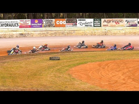 Karts Race 5 Laang Speedway 19-12-2021 - dirt track racing video image