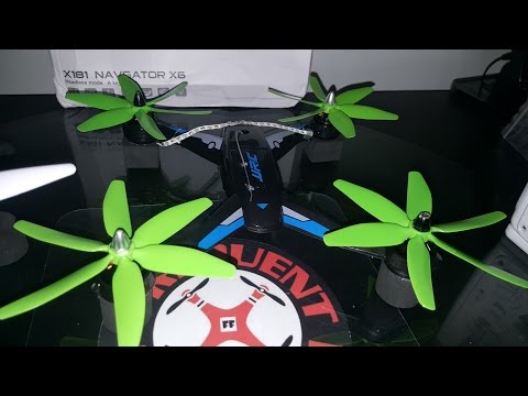 JJRC X1 + 6 Bladed Props Stock Transmitter! - UCNUx9bQyEI0k6CQpo4TaNAw