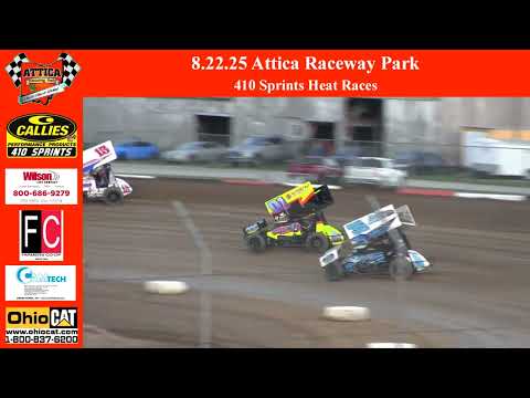 August 22nd 2025 | Attica Raceway Park | Full Program - dirt track racing video image