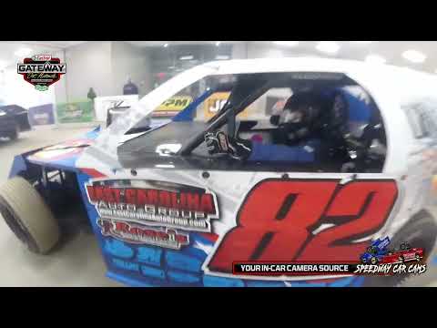 #82 Gary Dillon at the Gateway Dirt Nationals 2024 Open Wheel Modified - dirt track racing video image