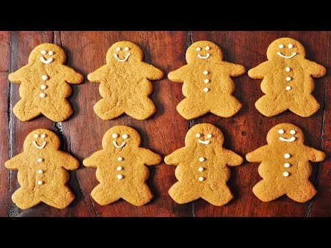 Gingerbread Men Recipe Demonstration - Joyofbaking.com - UCFjd060Z3nTHv0UyO8M43mQ