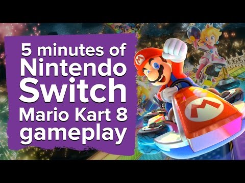 5 minutes of Mario Kart 8 Nintendo Switch gameplay - battle mode - UCciKycgzURdymx-GRSY2_dA
