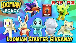 Loomian Legacy Giving Away Loomian Starters In The Trade - 