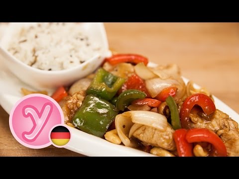 KUNG PAO Chicken - Geflügel mit würzig-scharfer Soße und Cashews - UC990hStWQ3tgj1Zk_ASTRoQ