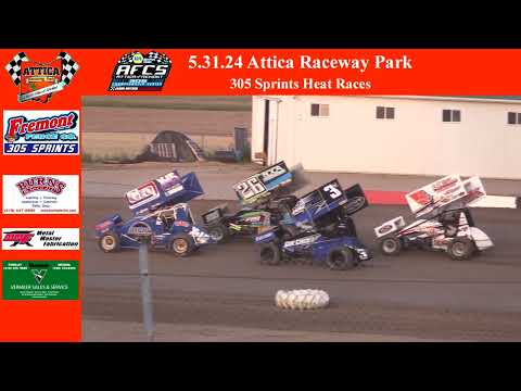 5.31.24 Attica Raceway Park Full Night - dirt track racing video image