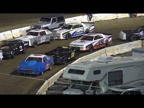 Perris Auto Speedway Street Stock Main Event 2-24-24 - dirt track racing video image