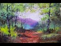 Capturing Misty Forests With Watercolor