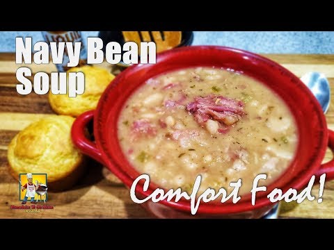 Navy Bean Soup Recipe | Ham and Bean Soup - UC6tJ9C5SBvK6b-0cejoc4vg