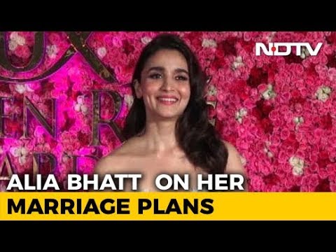  WATCH #Bollywood | Alia Bhatt Reveals Her WEDDING Plans #India #Celebrity #Special