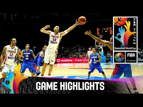 Croatia v Philippines - Game Highlights - Group B - 2014 FIBA Basketball World Cup - UCtInrnU3QbWqFGsdKT1GZtg