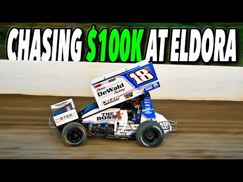 &quot;IT IS CLEAR WHAT WE MUST DO&quot; - Running For $100,000 At Eldora Speedway! - dirt track racing video image