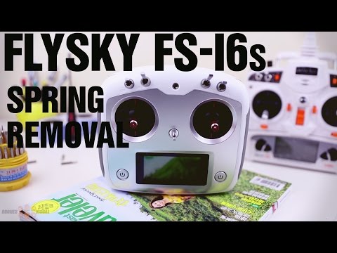 FlySky FS-i6S Transmitter Throttle Spring Removal - UC2nJRZhwJ1XHmhiSUK3HqKA