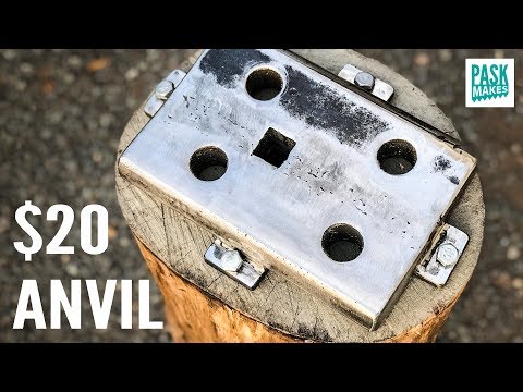Homemade Anvil with a Hardy Hole - plus Hardy Tools - UCNyGbxoEo6CQvaRVEvItxkA