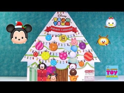 Disney Tsum Tsum Target Exclusive Advent Calendar Figure Countdown Christmas Toy Review | PSToyRevie - UCZdJCx_zEqvOI7RFG-mWmuw