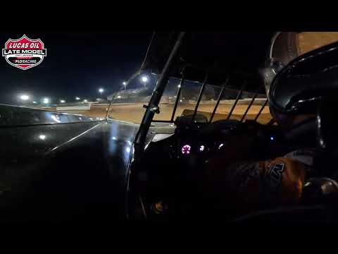 Lucas Oil Late Model Dirt Series | #49 - Jonathan Davenport - Qualifying | Golden Isles Speedway - dirt track racing video image