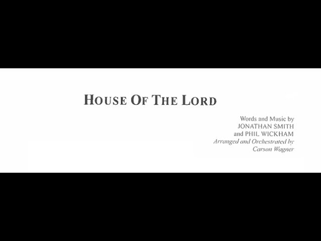The House of the Lord Sheet Music