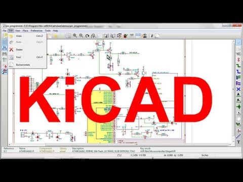 EEVblog #253 - KiCAD Install & Schematic - First Impressions - UC2DjFE7Xf11URZqWBigcVOQ