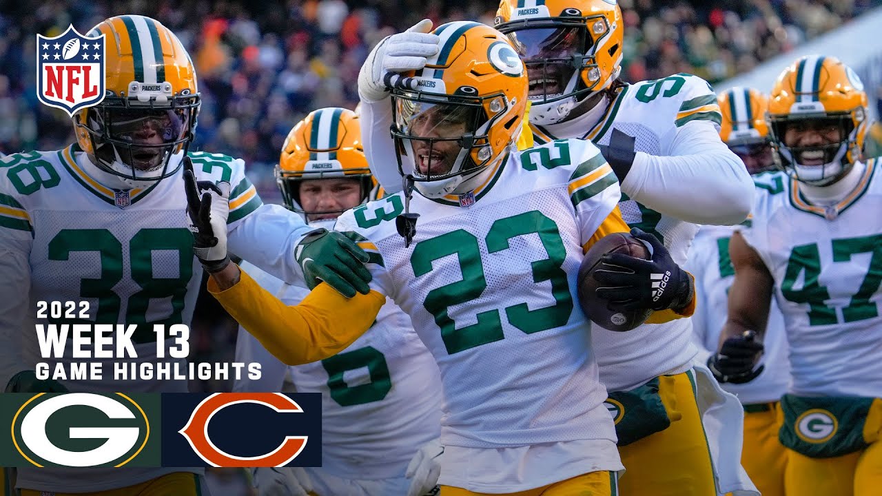Green Bay Packers vs. Chicago Bears | 2022 Week 13 Game Highlights