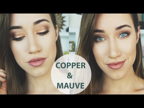 COPPER & MAUVE MAKEUP TUTORIAL | ALLIE G BEAUTY - UCLF42C7y73FKA8ye_5Nn-Kw