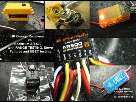 HK Orange Receivers vs Spektrum AR-500- Range testing and servo failures. - UCvPYY0HFGNha0BEY9up4xXw