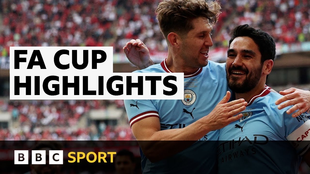 Gundogan double seals FA Cup victory for Man City | FA Cup highlights – BBC