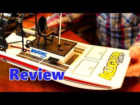 AquaCraft Mini Alligator Tours Airboat RTR Review TheRcSaylors - UCYWhRC3xtD_acDIZdr53huA