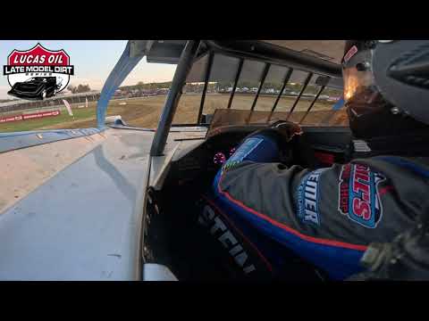 Lucas Oil Late Model Dirt Series | #58 - Garrett Alberson - Qualifying | Brownstown Speedway - dirt track racing video image