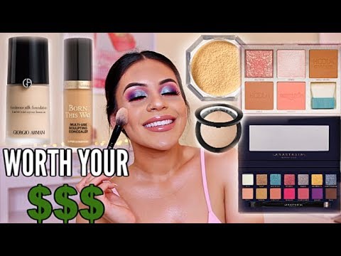 GET READY WITH ME USING SOME HIGH END FAVORITES: MAKEUP WORTH YOUR MONEY! | JuicyJas - UCqTR5f7YkGro3cPv23SqcqQ