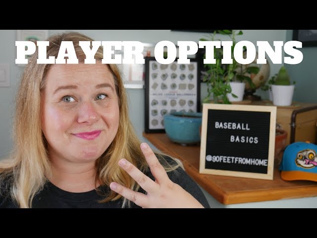 What Does Optioned Mean In Baseball?