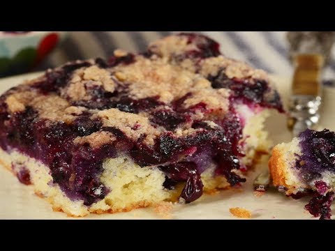 Blueberry Cake Recipe Demonstration - Joyofbaking.com - UCFjd060Z3nTHv0UyO8M43mQ