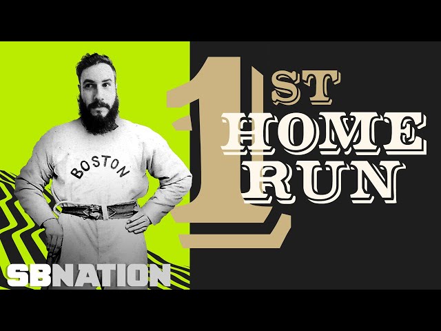 Who Hit The First Home Run In Baseball History?