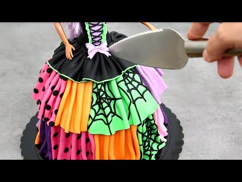 BARBIE WITCH Cake with Surprise Inside | Birthday Cakes Ideas - UCjA7GKp_yxbtw896DCpLHmQ