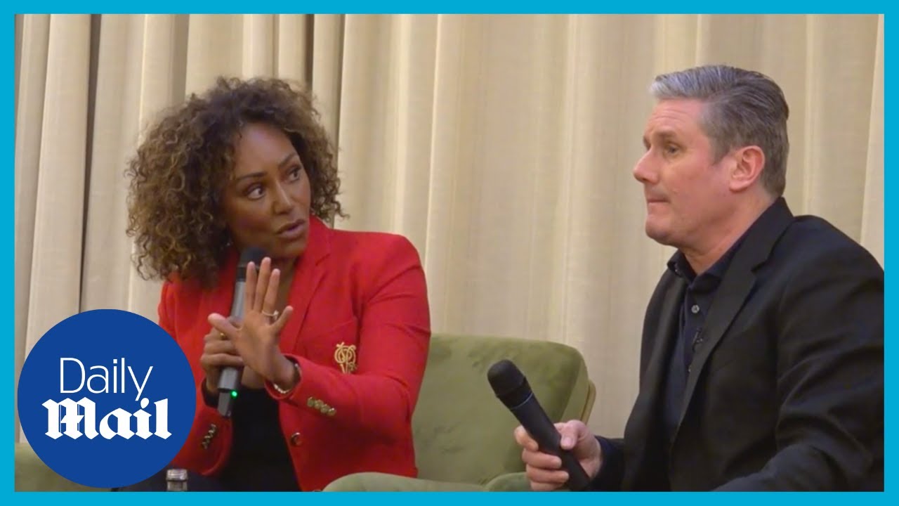 ‘I’m being bloody serious’: Mel B presses Keir Starmer on domestic abuse