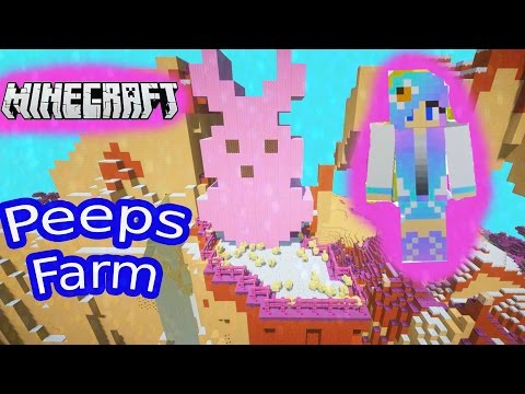 Minecraft Giant Bunny PEEPS Chick Farm Candy Sugar Land Gaming Cake World Cookieswirlc Plays - UCelMeixAOTs2OQAAi9wU8-g