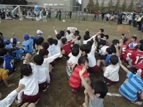 川崎市幼稚園サッカー秋季交流大会の様子