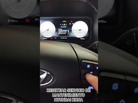 Reset do serviço de uma Hyundai Kona de 2020