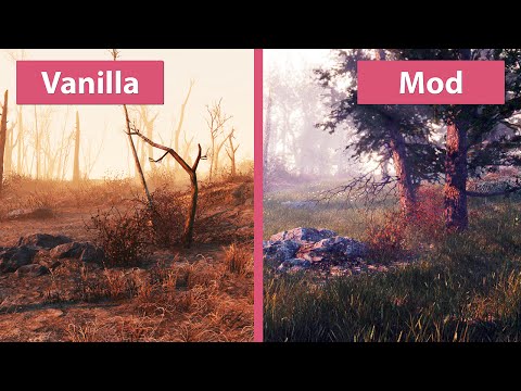 Fallout 4 – Revived Mod Pack vs. Vanilla Graphics Comparison - UCy1-UfHBaFlQHDLNU9lYiyQ