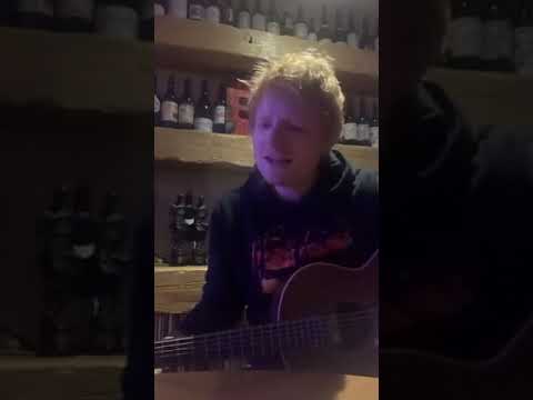 Ed Sheeran - "Collide" - FIRST ever LIVE acoustic performance | IG live 31.10.21