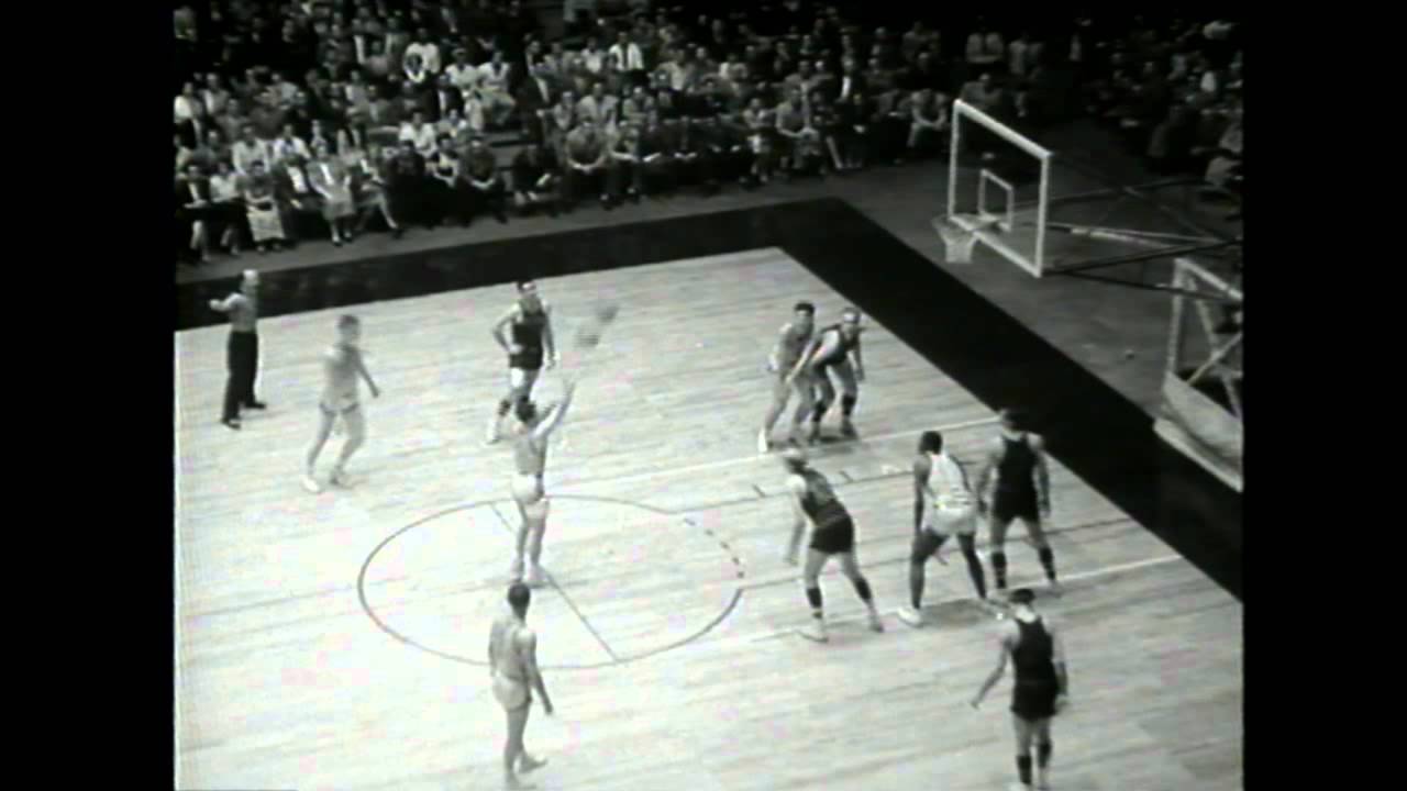 Nationals defeat Pistons for the Title In 1955 video clip