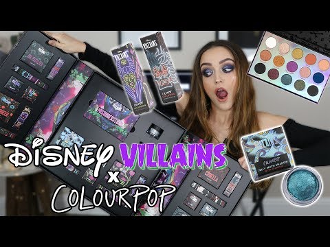 COLOURPOP DISNEY VILLAINS COLLECTION | LIP SWATCHES + REVIEW - UC8v4vz_n2rys6Yxpj8LuOBA