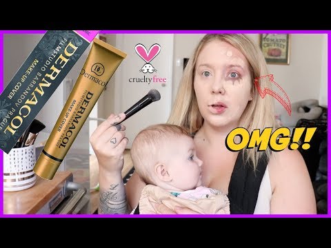 Trying out Dermacol Foundation + 10hr Wear Test! WORTH IT? | Jade Madden