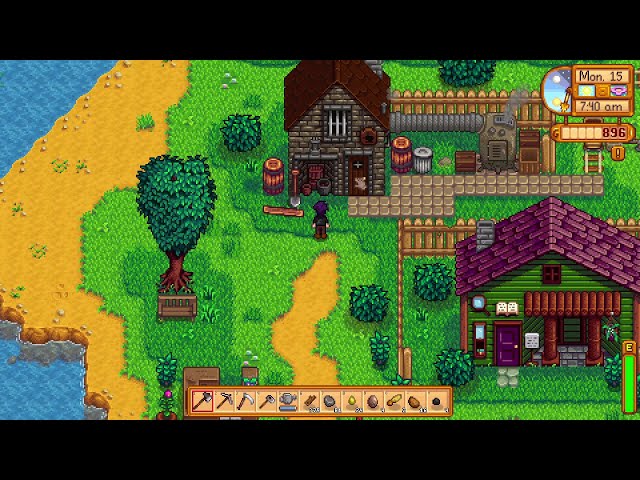 Where Is The Blacksmith in Stardew Valley?