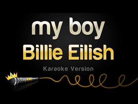 Billie Eilish - my boy (Karaoke Version)