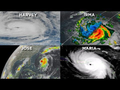 Intense String of Hurricanes Seen From Space - UCAY-SMFNfynqz1bdoaV8BeQ