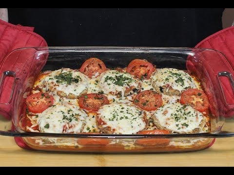 Baked Eggplant Parmesan!  (Don't forget the Mozzarella) - UCjlgDApB1OrU_3-1dLMHOZg