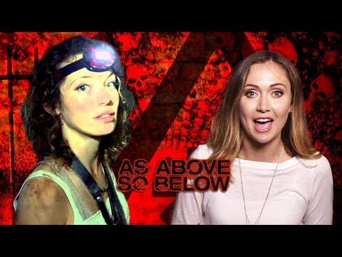 Jessica Chobot Talks AS ABOVE / SO BELOW in the PARIS CATACOMBS - UCTAgbu2l6_rBKdbTvEodEDw