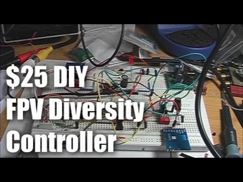 DIY: The $25 FPV Diversity Controller project (Preview) - UCahqHsTaADV8MMmj2D5i1Vw