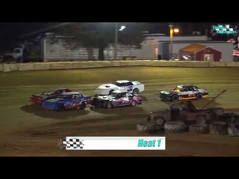 Hattiesburg Speedway Pure Stock Heats from night 2, filmed on March 5, 2022 - dirt track racing video image